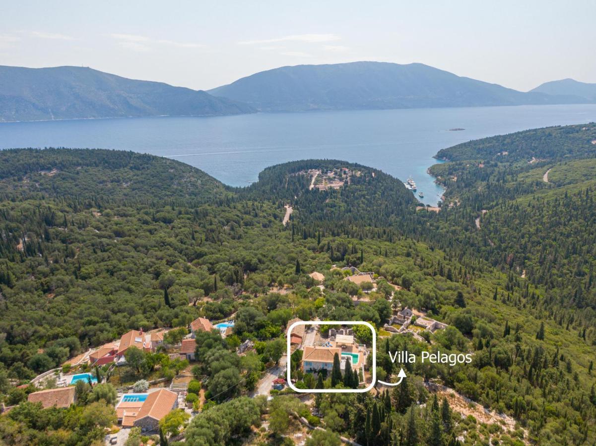 Villa Pelagos Tselendáta Екстериор снимка